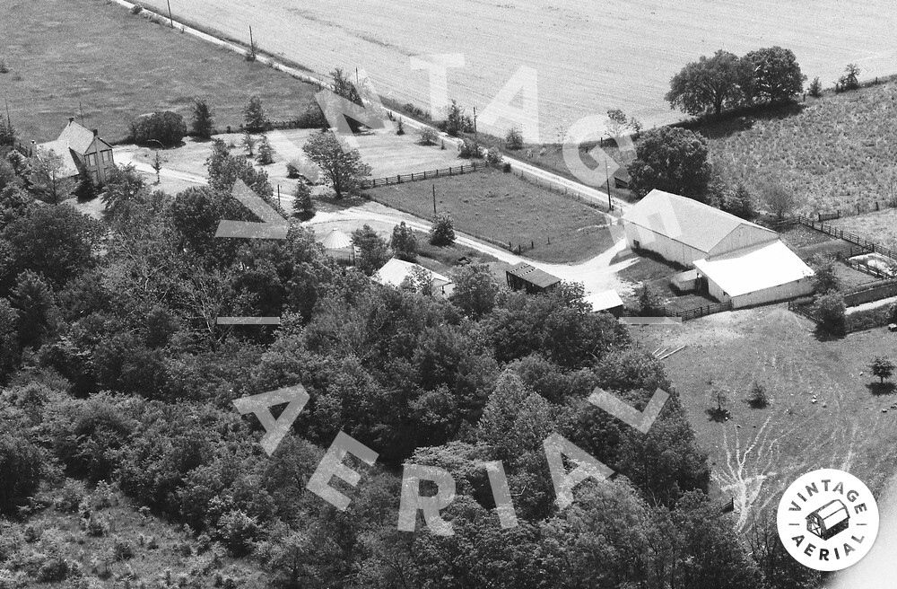 Vintage Aerial Indiana Wabash County 1984 20NWB10