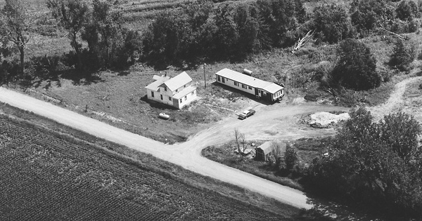 Vintage Aerial photo from 1983 in Nobles County, MN