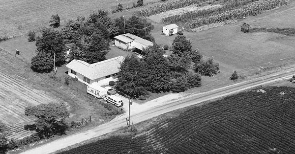 Vintage Aerial photo from 1979 in Scott County, IN