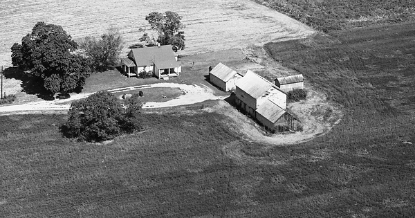 Vintage Aerial photo from 1967 in Kent County, DE