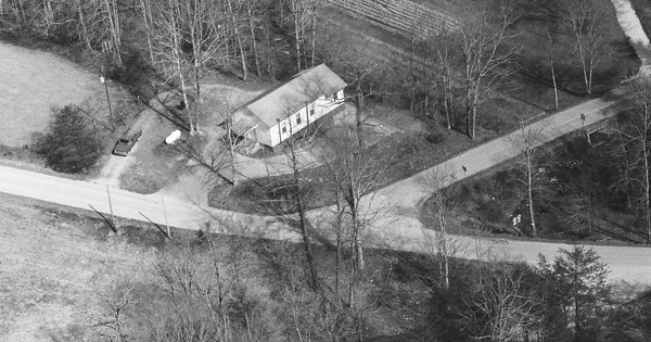 Vintage Aerial photo from 2001 in Menifee County, KY