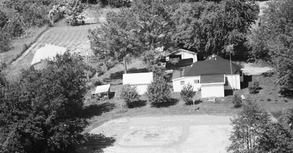 Vintage Aerial photo from 1985 in Marshall County, KY