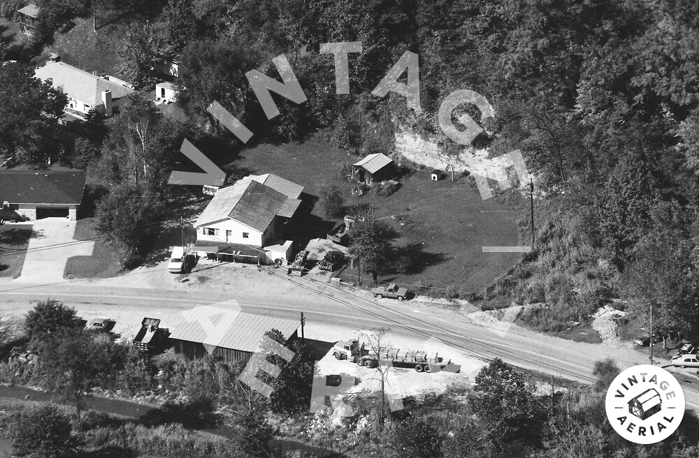 Vintage Aerial Kentucky Knott County 1985 3BKN9