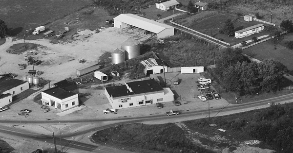 Vintage Aerial photo from 1979 in Metcalfe County, KY