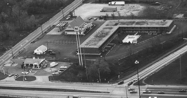 Vintage Aerial photo from 1984 in Marion County, IN