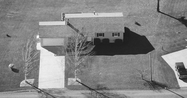 Vintage Aerial photo from 2000 in Jefferson County, PA