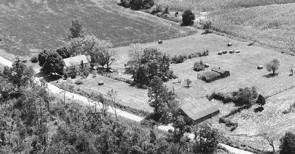 Vintage Aerial photo from 1984 in Perry County, MO