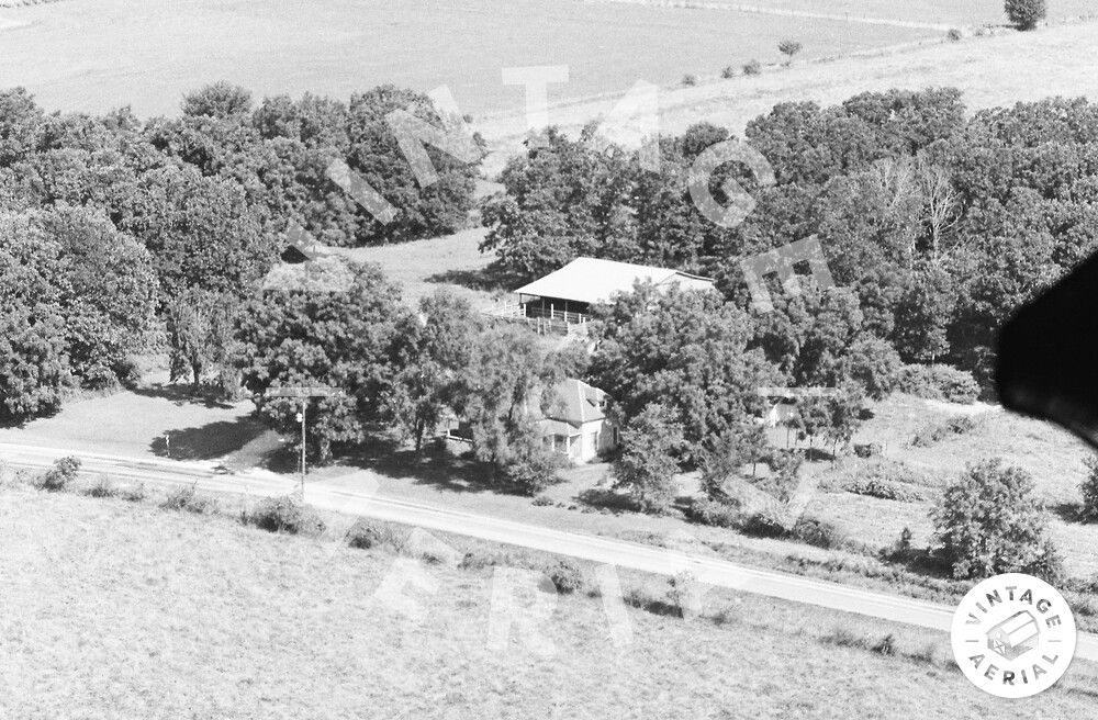 Vintage Aerial Missouri Newton County 1979 53ENE10