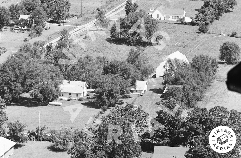 Vintage Aerial Missouri Newton County 1979 55ENE34