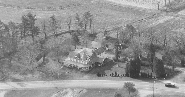 Vintage Aerial photo from 1996 in Northumberland County, PA