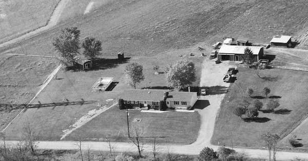 Vintage Aerial photo from 1994 in Montour County, PA