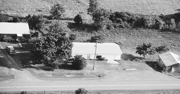 Vintage Aerial photo from 1989 in Conway County, AR