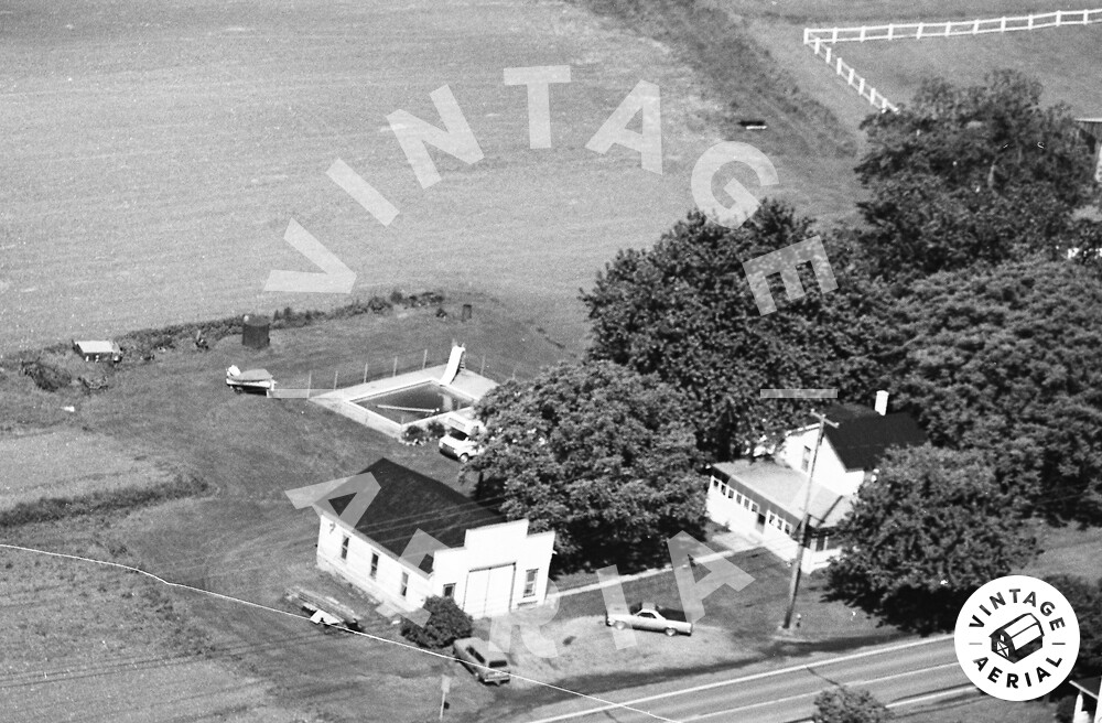 Vintage Aerial Pennsylvania Montour County 1982 2HMOU18