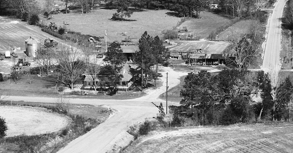 Vintage Aerial photo from 1983 in Houston County, AL