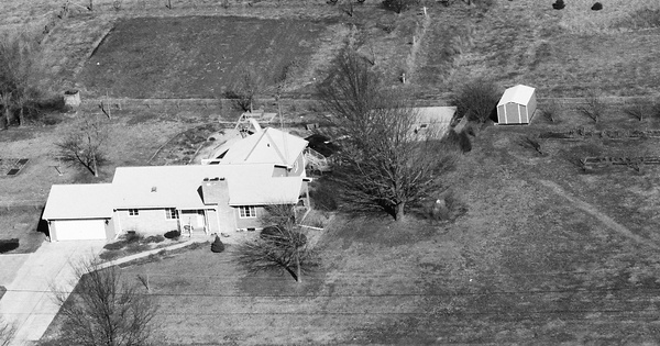 Vintage Aerial photo from 1989 in Sangamon County, IL