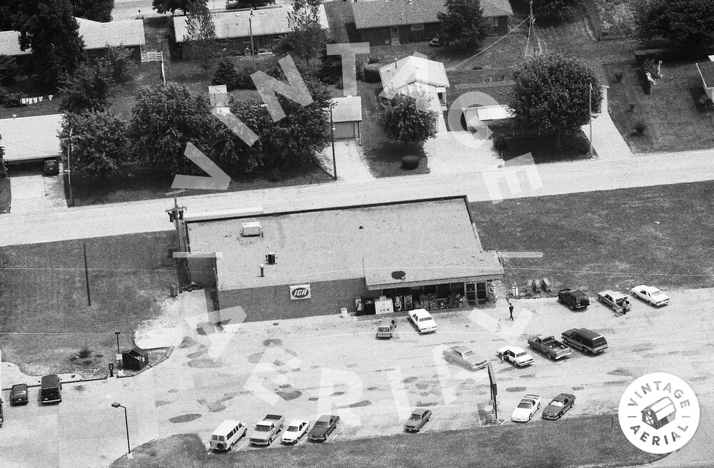 Vintage Aerial Illinois Randolph County 1991 30RRA19