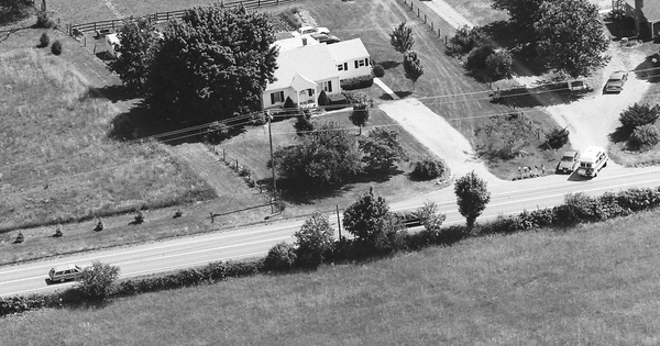Vintage Aerial photo from 1991 in Loudoun County, VA
