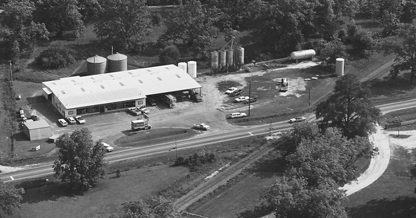 Vintage Aerial photo from 1982 in Thomas County, GA
