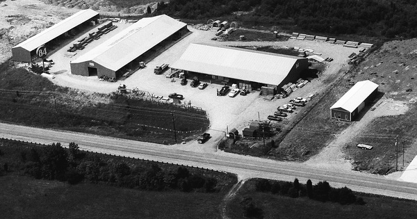Vintage Aerial photo from 1993 in Jackson County, WV