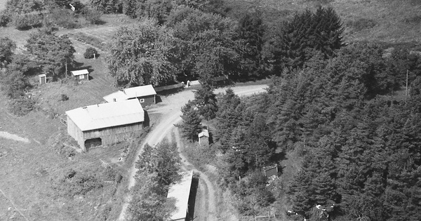 Vintage Aerial photo from 1995 in Greenbrier County, WV