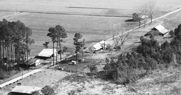 Vintage Aerial photo from 1992 in Horry County, SC