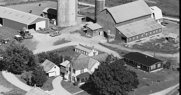 Vintage Aerial photo from 1978 in Richland County, WI