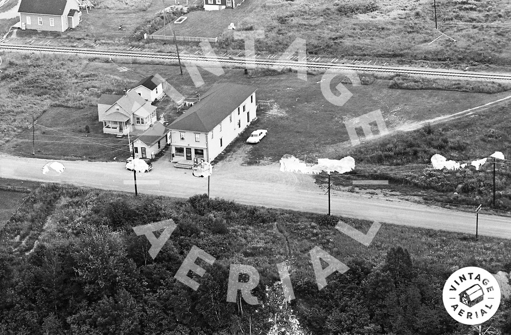 Vintage Aerial Maine Aroostook County 1965 74OAR21