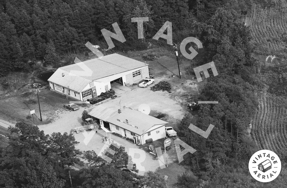 Vintage Aerial North Carolina Anson County 1984 30RAN13