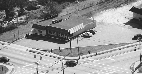 Vintage Aerial photo from 1990 in Walton County, GA