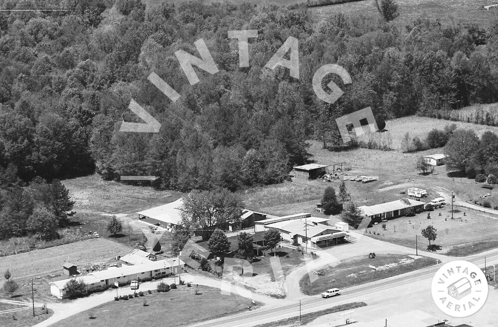 Vintage Aerial Gordon County 1984 77XGO1