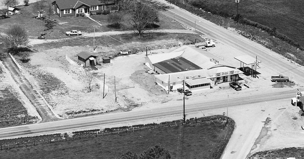 Vintage Aerial photo from 1984 in Gordon County, GA