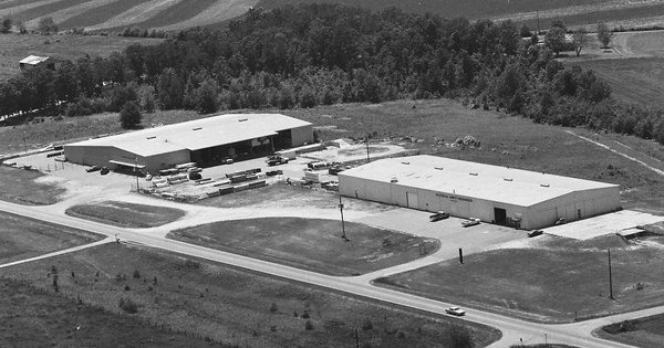 Vintage Aerial photo from 1984 in Anderson County, SC