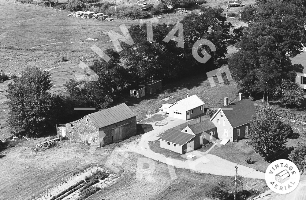 Vintage Aerial Maine Penobscot County 1963 12MPE7
