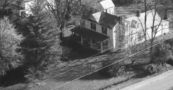 Vintage Aerial photo from 1986 in Amherst County, VA