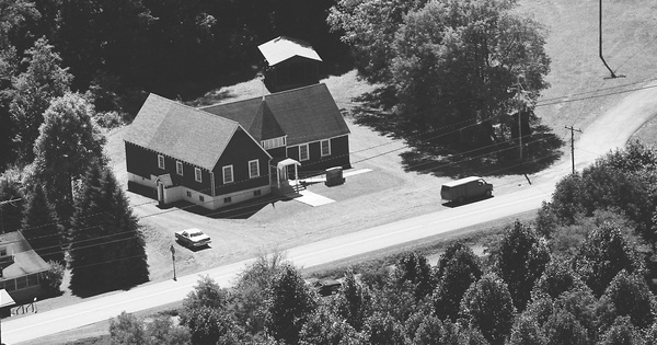 Vintage Aerial photo from 1985 in Nicholas County, WV