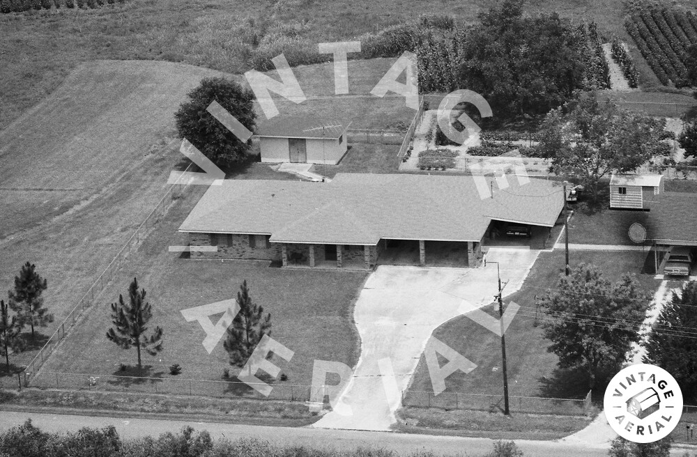 Vintage Aerial Louisiana St. Landry Parish 1988 28SSL9