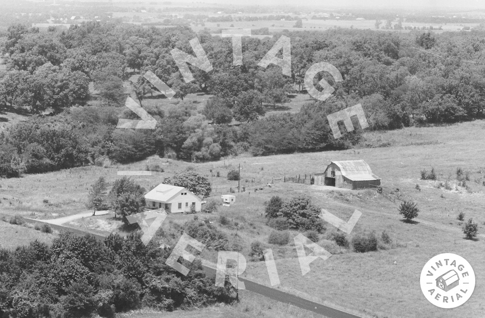 Vintage Aerial Missouri Polk County 1980 35OPO23