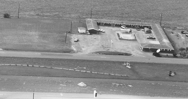 Vintage Aerial photo from 1986 in Nueces County, TX