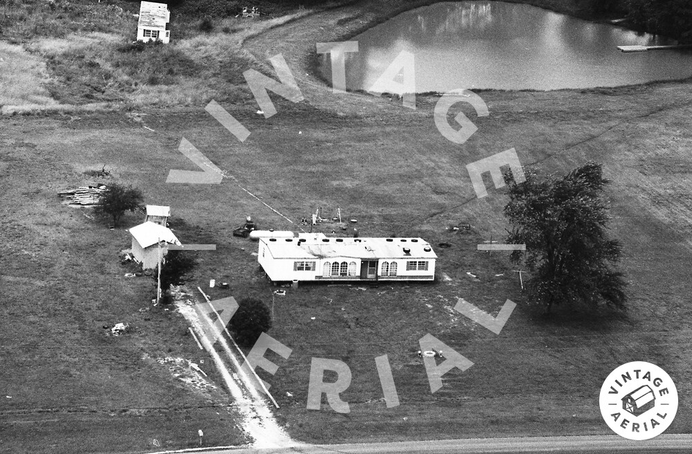 Vintage Aerial Missouri Callaway County 1993 11ACA26