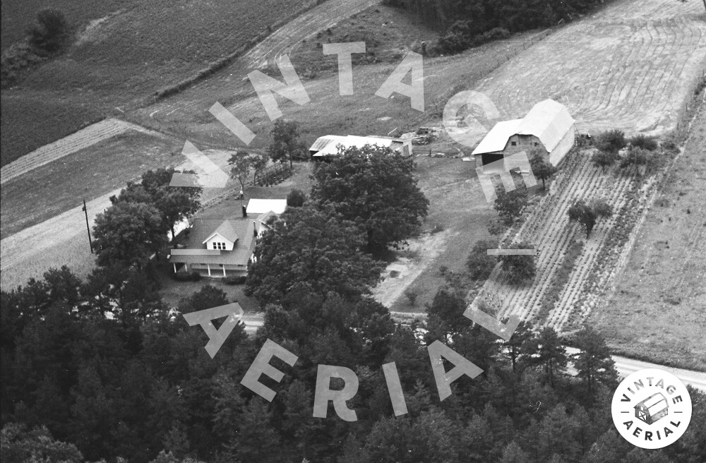 Vintage Aerial North Carolina Stanly County 1963 31BST20