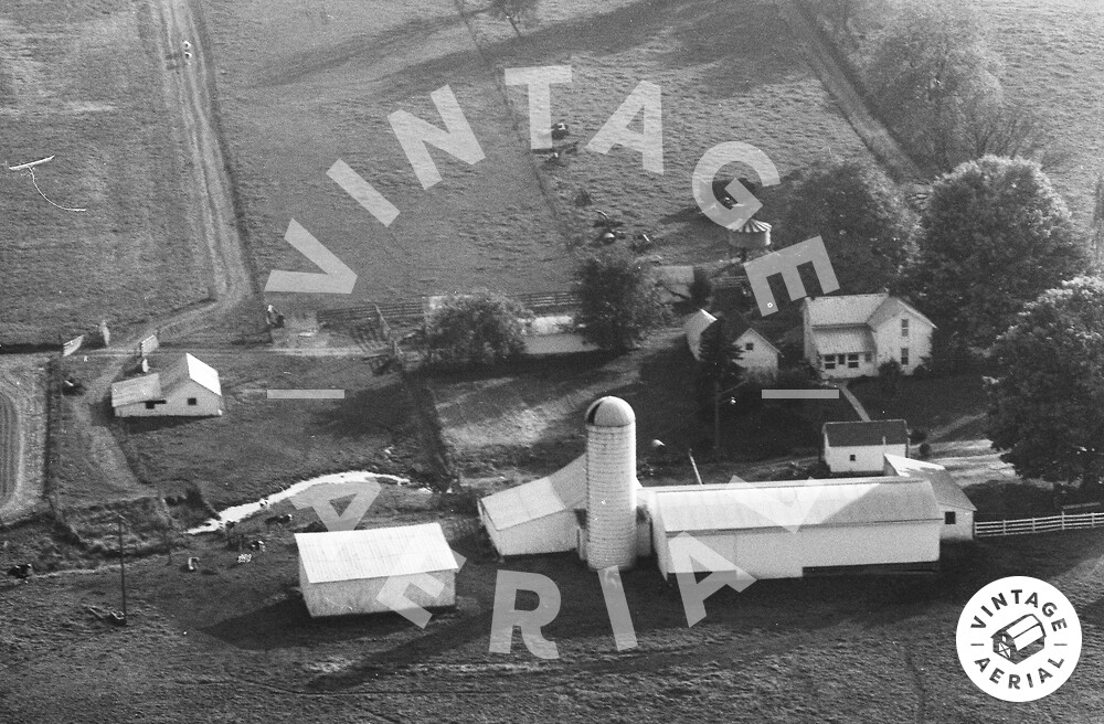 Vintage Aerial Ohio Perry County 1973 9NPE26