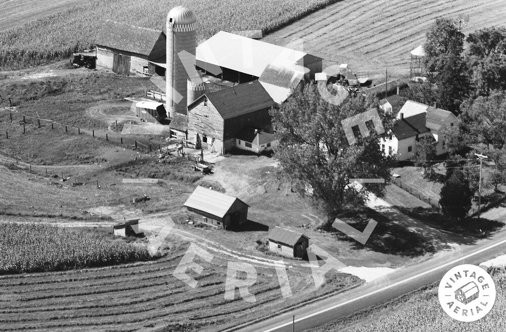 Vintage Aerial Minnesota Winona County 1973 7EWI6