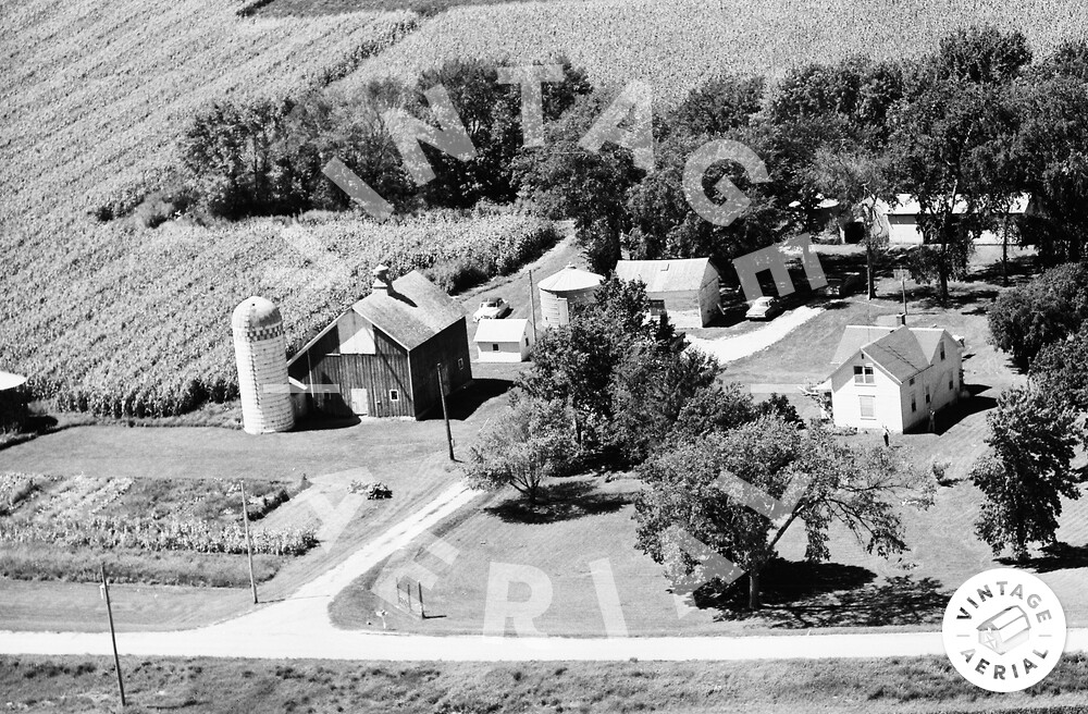 Vintage Aerial Minnesota Watonwan County 1977 37MWA12