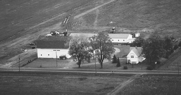 Vintage Aerial photo from 1975 in Henry County, OH