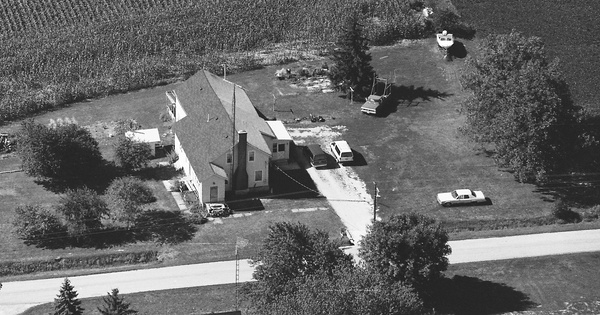 Vintage Aerial photo from 1999 in Seneca County, OH