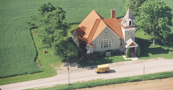 Vintage Aerial photo from 1998 in Wood County, OH