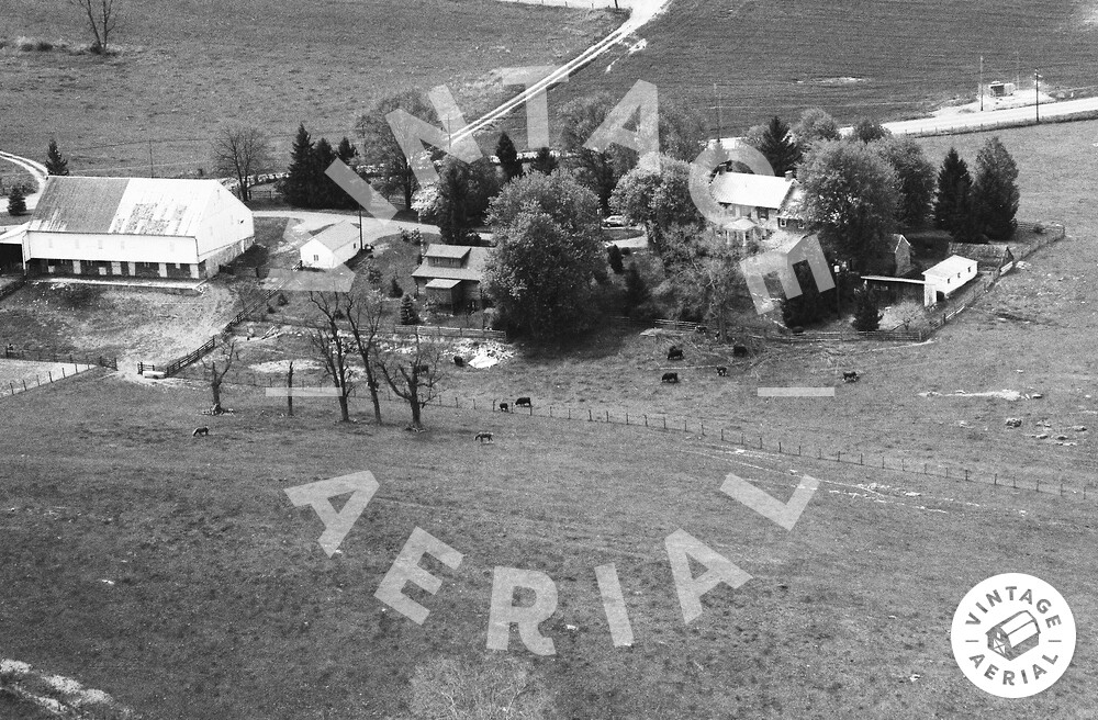 Vintage Aerial West Virginia Berkeley County 1992 14IBE12
