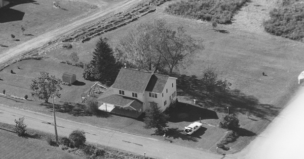 Vintage Aerial photo from 1996 in Orange County, NY