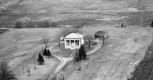 Vintage Aerial photo from 1973 in Mahoning County, OH