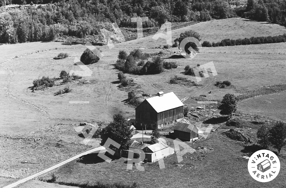 Vintage Aerial Vermont Franklin County 1966 8QFR22